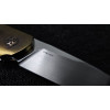 RAPTOR GOLD ексклюзивний складний ніж ручної роботи майстра студії ANDROSHCHUK KNIVES, купити замовити в Україні (Сталь - CPM® S125V™ 65HRC)